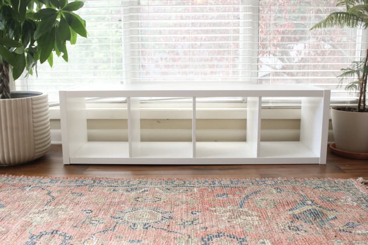 Kallax cheap shelf bench